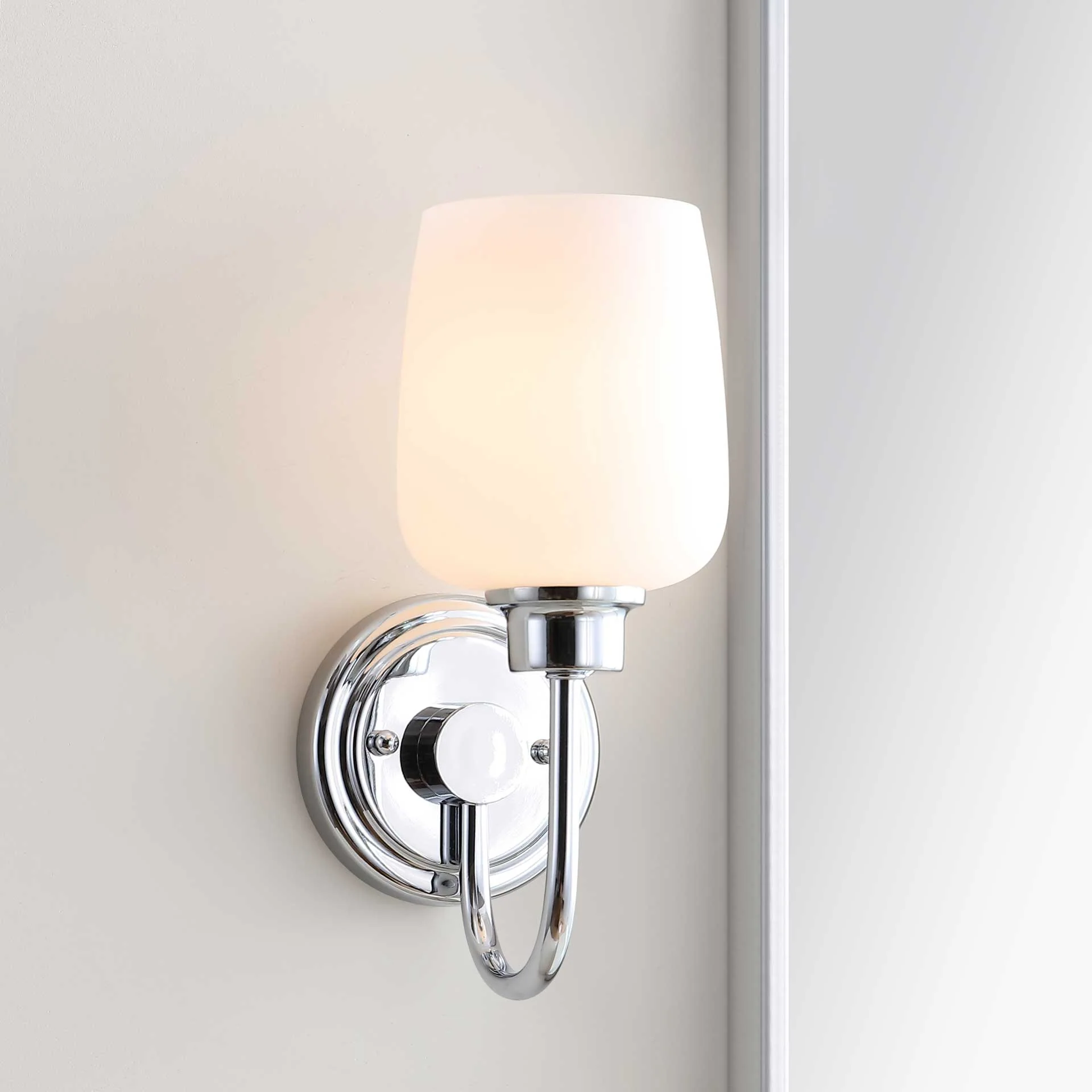 Carthage Bathroom Sconce Chrome - Image 6