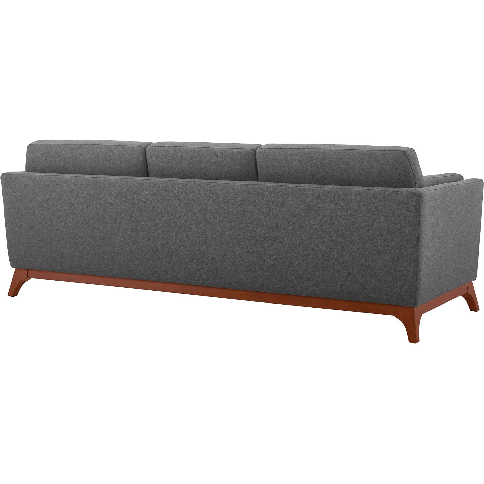 Casa Upholstered Fabric Sofa Gray - Image 3