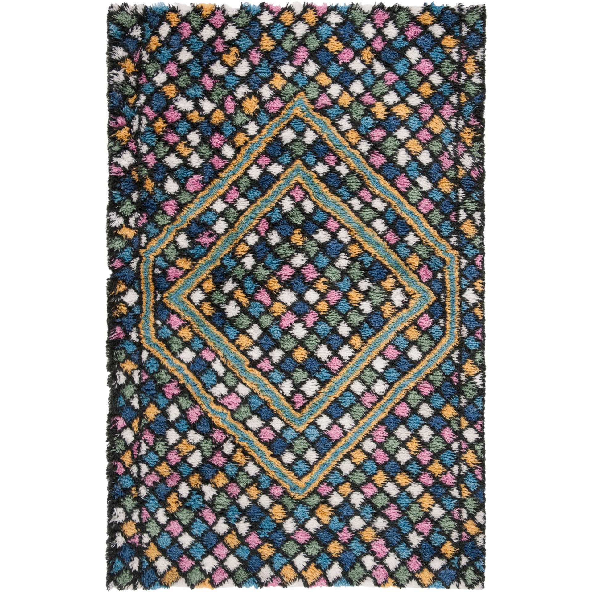 Casablanca Blue/Gold Area Rug - Image 2