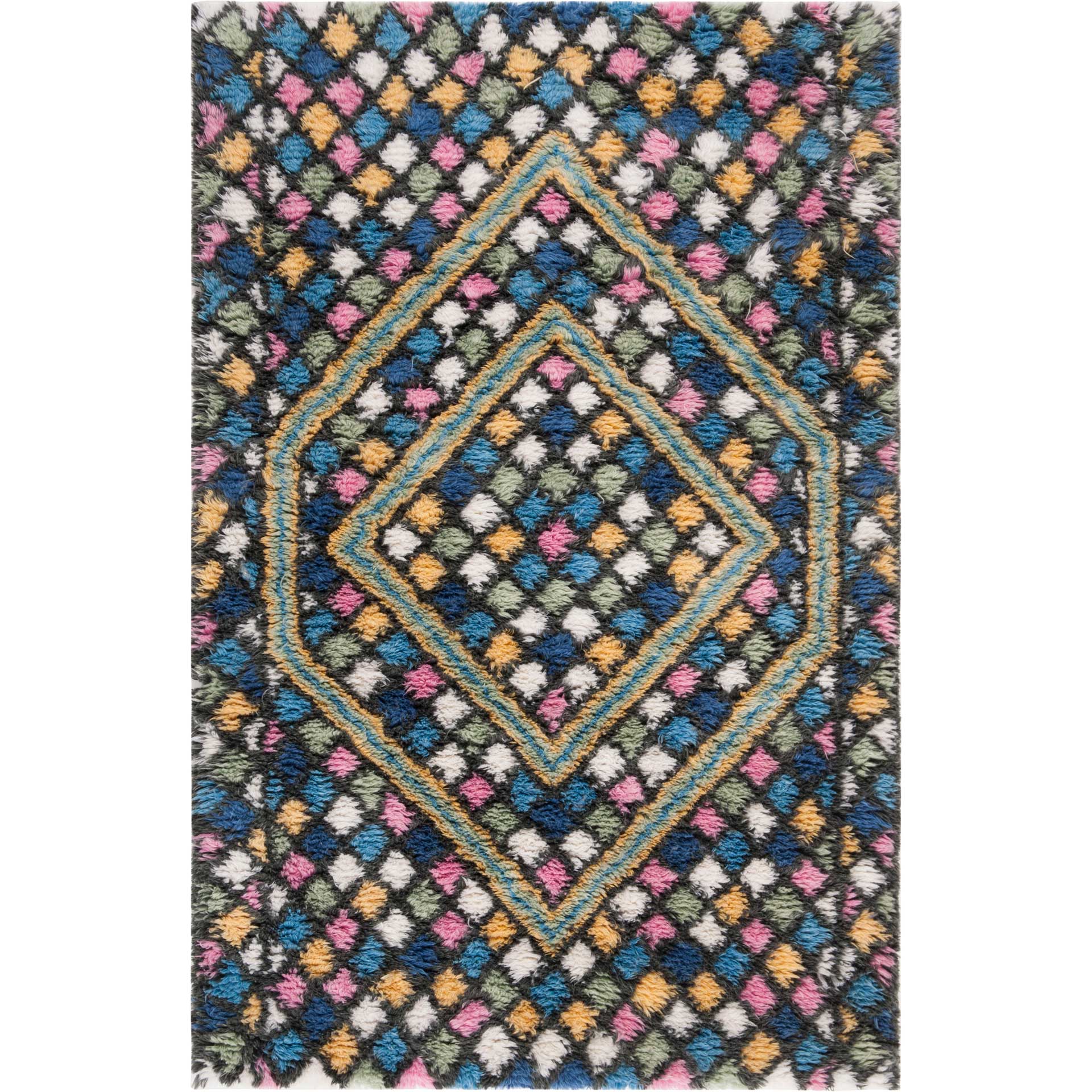 Casablanca Blue/Gold Area Rug - Image 3