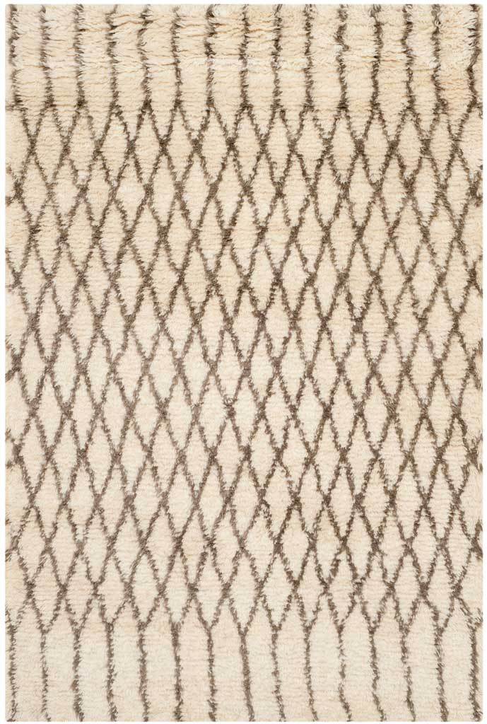 Casablanca Cross Ivory/Gray Area Rug - Image 4