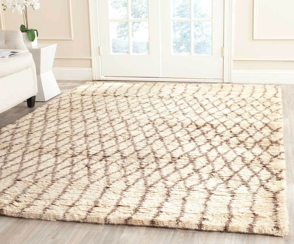 Casablanca Cross Ivory/Gray Area Rug - Image 5