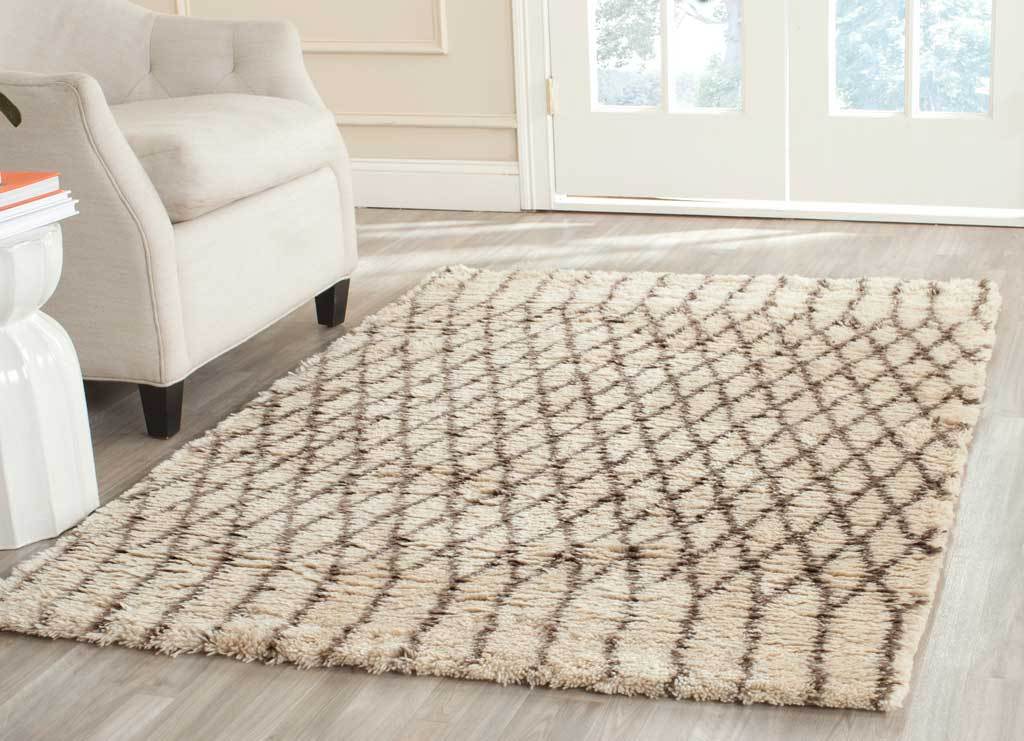 Casablanca Cross Ivory/Gray Area Rug - Image 6