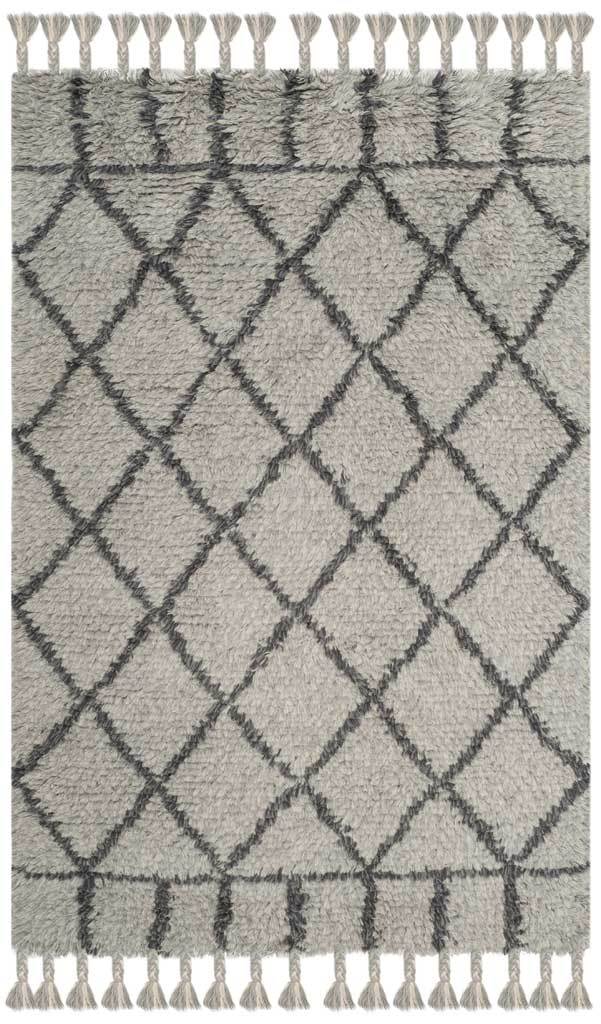 Casablanca Diamond Gray/Dark Gray Area Rug - Image 3