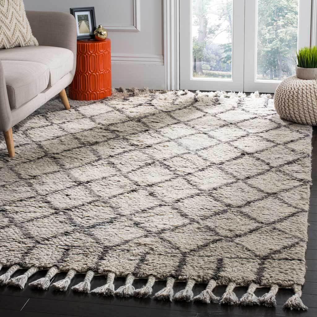 Casablanca Diamond Gray/Dark Gray Area Rug - Image 6