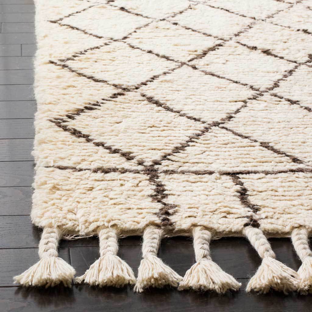 Casablanca Diamond Ivory/Brown Area Rug - Image 4