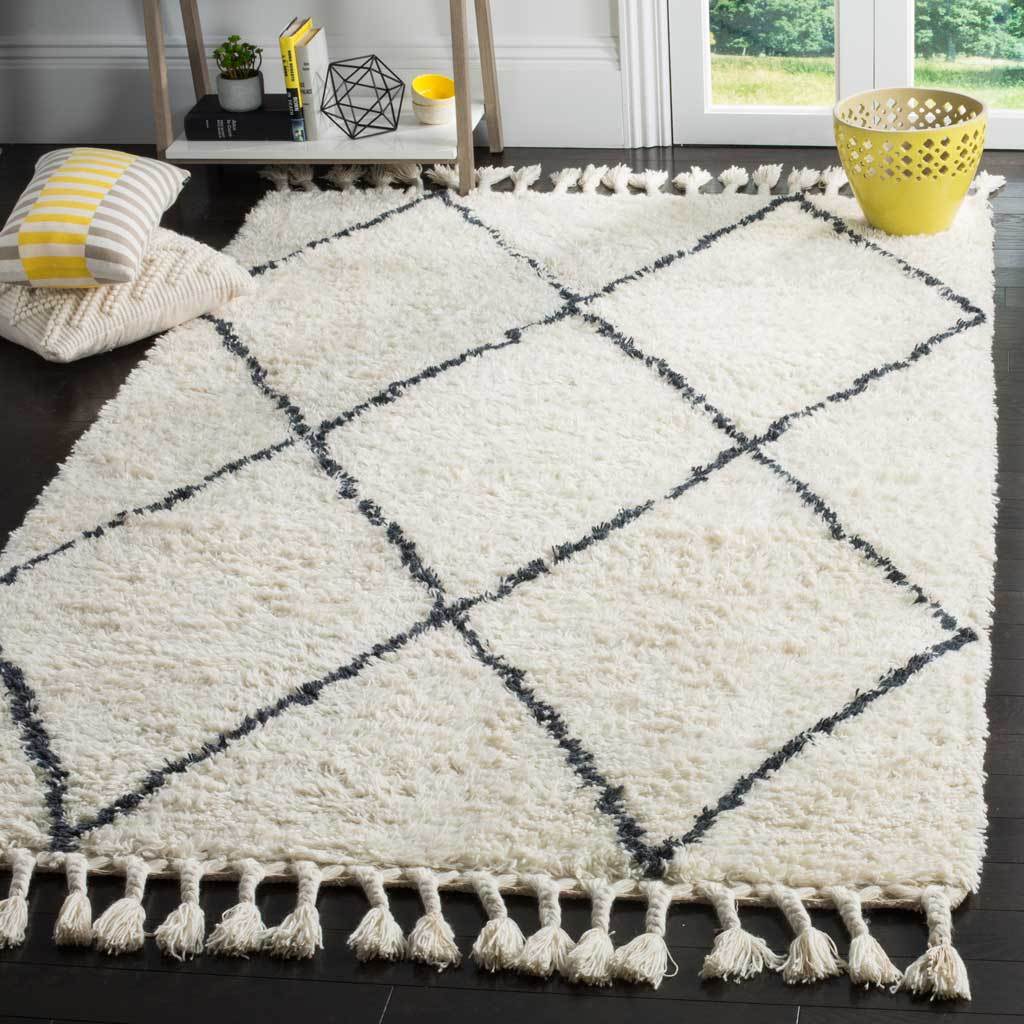 Casablanca Diamond Ivory/Gray Area Rug - Image 6