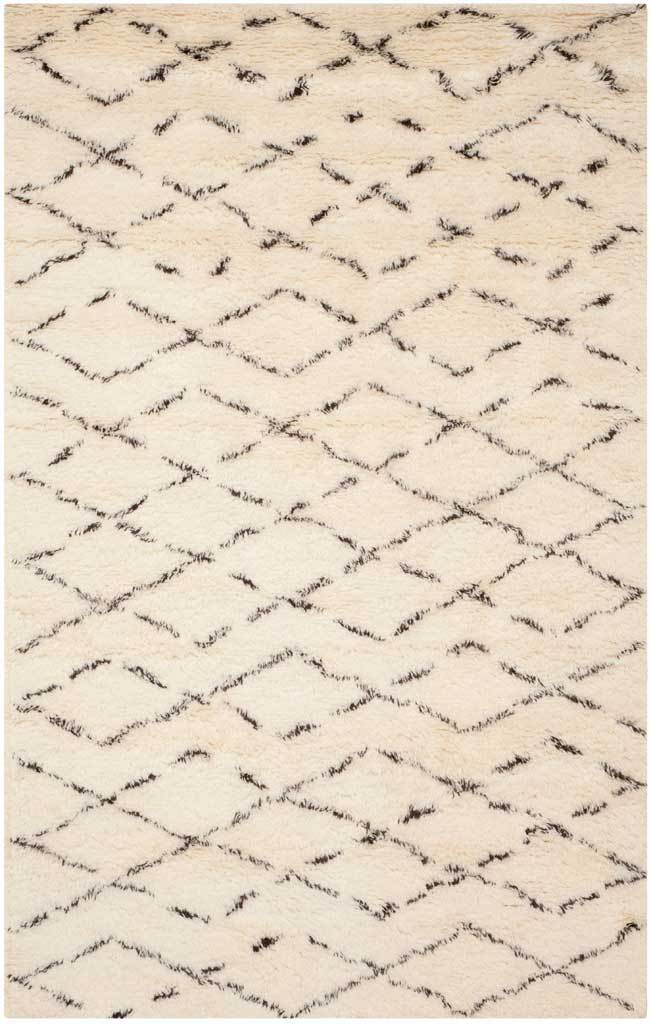 Casablanca Geometry Ivory/Brown Area Rug - Image 2
