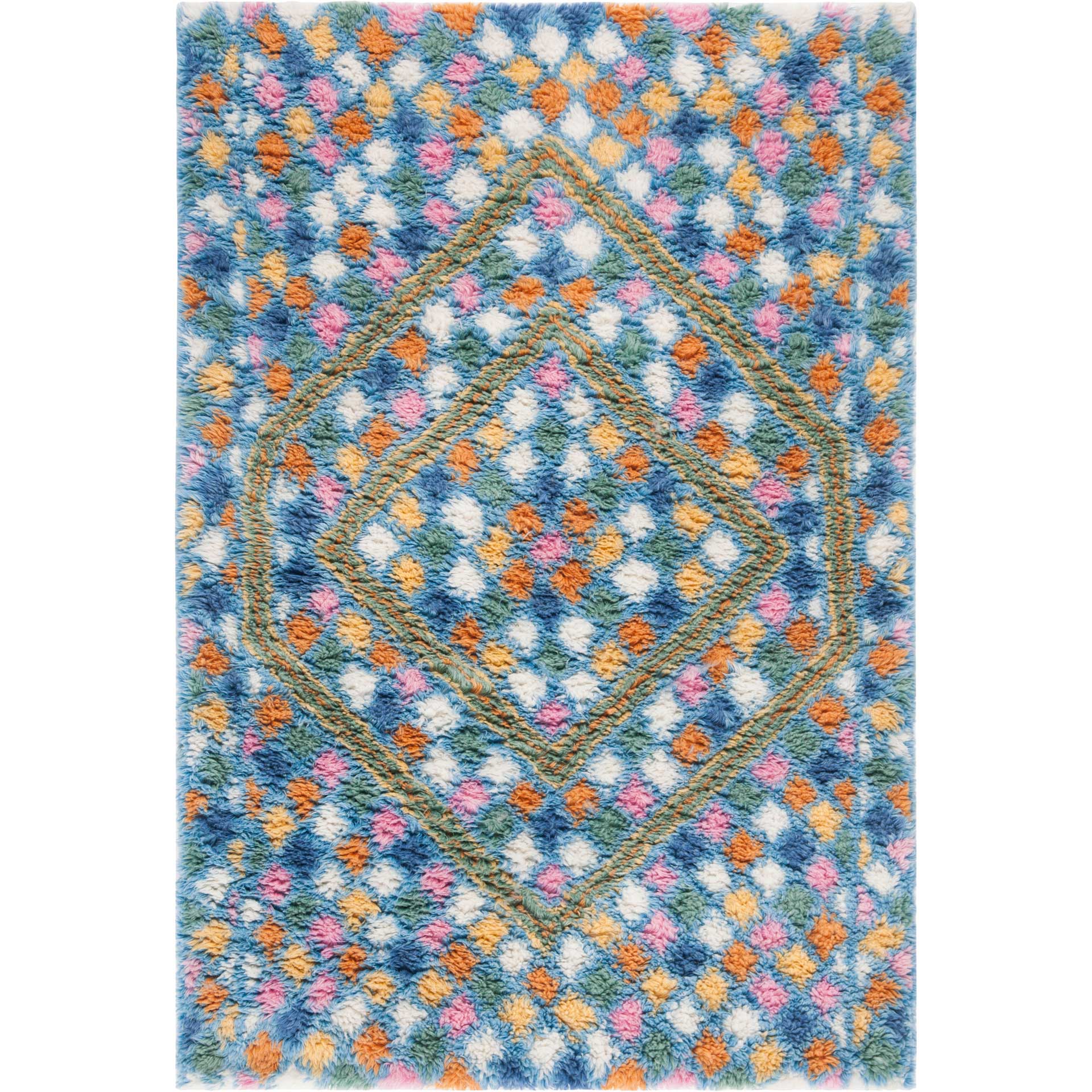 Casablanca Ivory/Blue Area Rug - Image 3