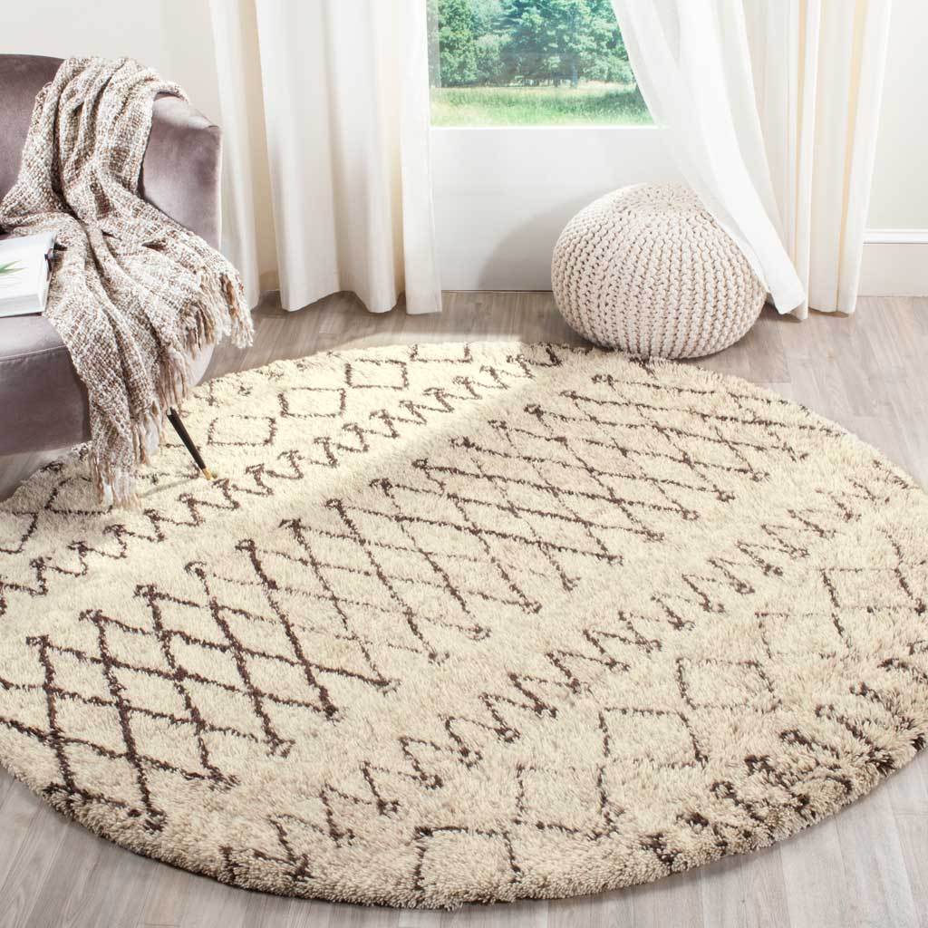 Casablanca Native Ivory/Natural Round Rug - Image 3
