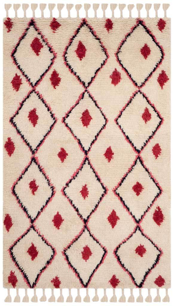 Casablanca Nomad Ivory/Fuchsia Area Rug - Image 2