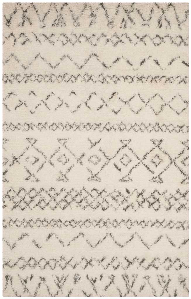 Casablanca Pyramid Ivory/Gray Area Rug - Image 3