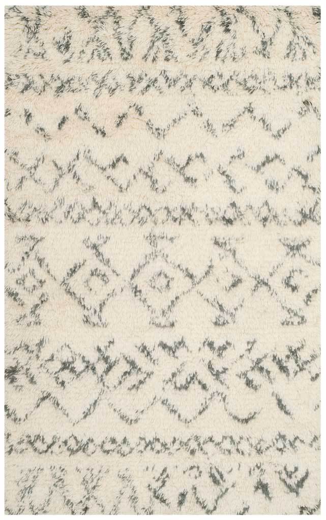 Casablanca Pyramid Ivory/Gray Area Rug - Image 4