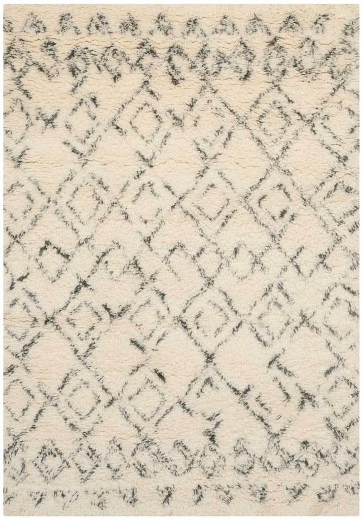 Casablanca Tribal Ivory/Gray Area Rug - Image 4
