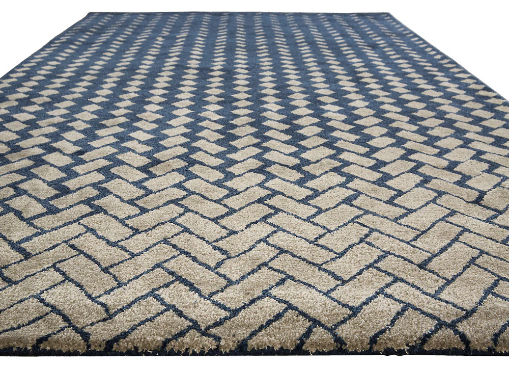 Cascade Silas Blue/White Area Rug - Image 4