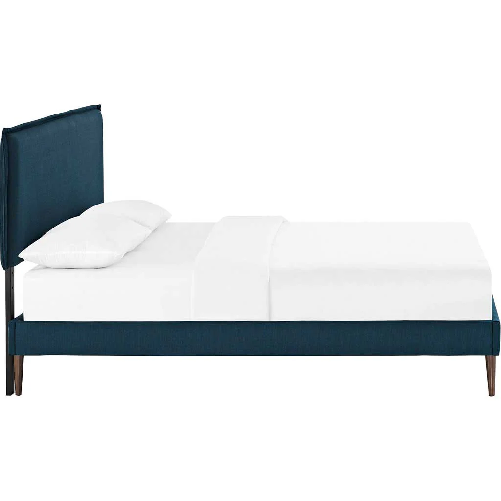 Caslon Fabric Platform Bed Azure - Image 2