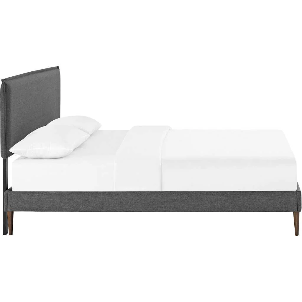 Caslon Fabric Platform Bed Gray - Image 2