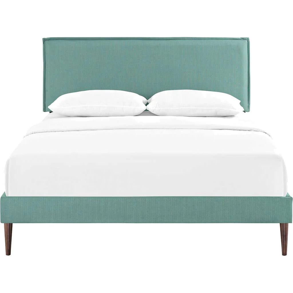 Caslon Fabric Platform Bed Laguna - Image 3