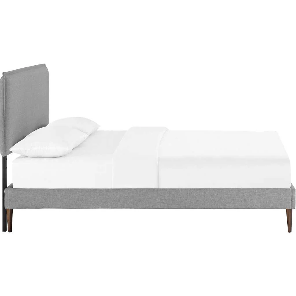 Caslon Fabric Platform Bed Light Gray - Image 2