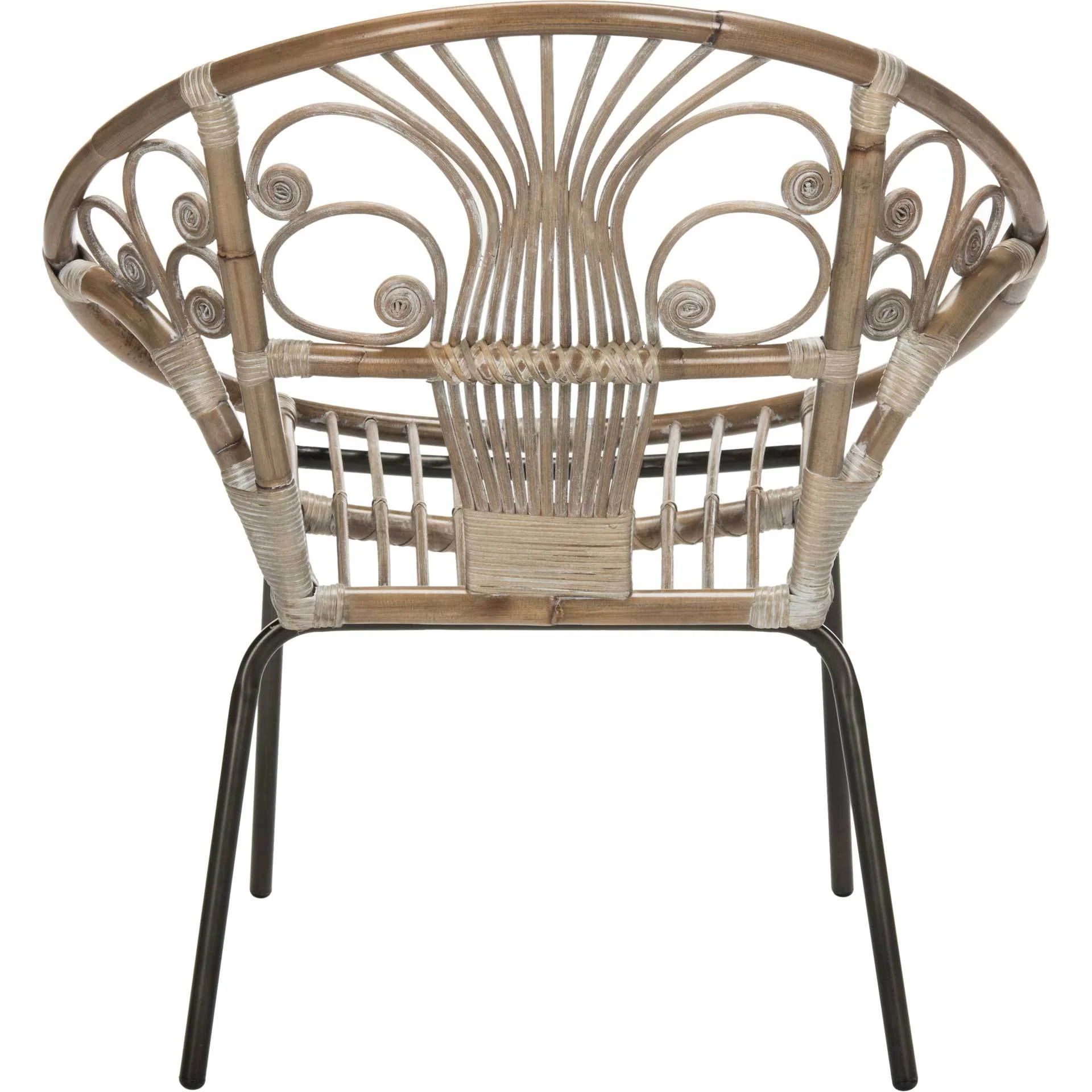 Cassandra Rattan Accent Chair - Image 5