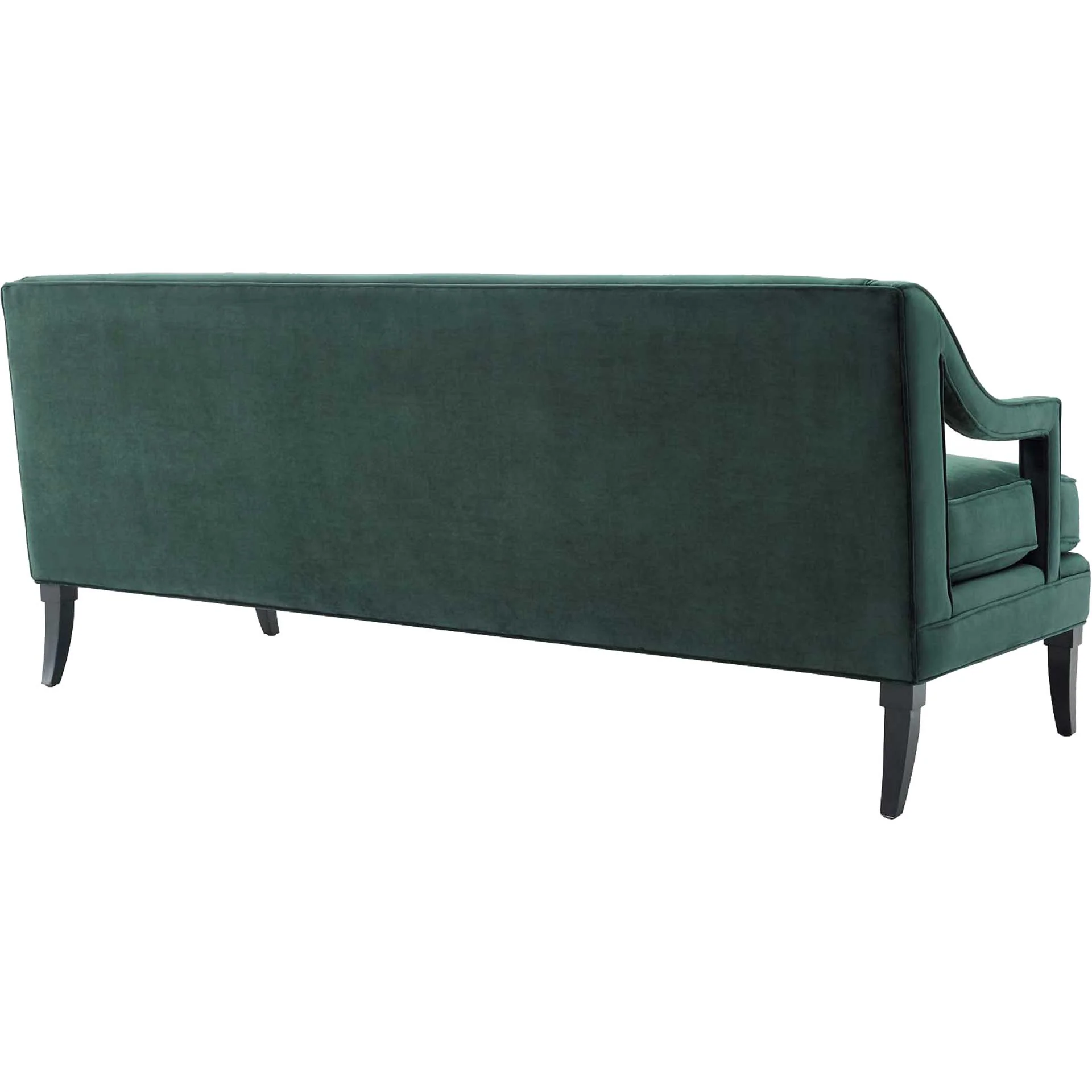 Cassandra Upholstered Velvet Sofa Green - Image 3