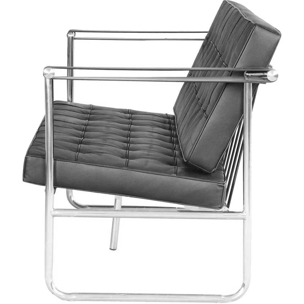 Catalan Loveseat Black - Image 4