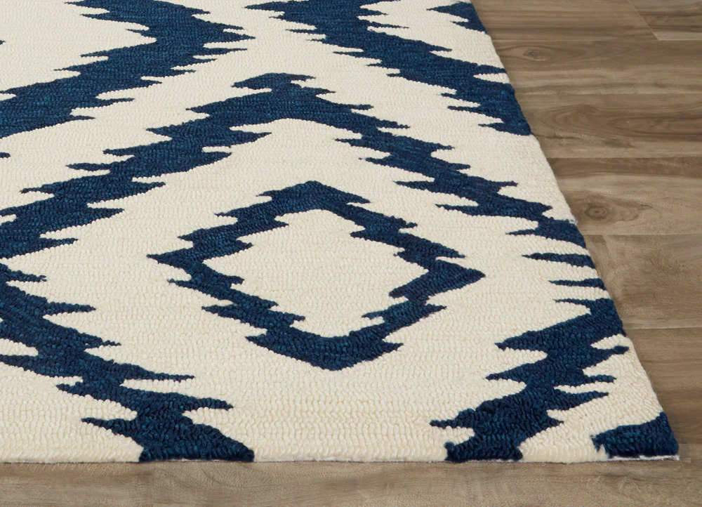 Catalina Barberry Ivory/Blue Area Rug - Image 3