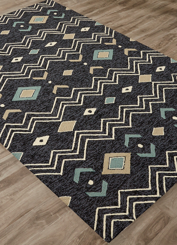 Catalina Fremont Black/White Area Rug - Image 2