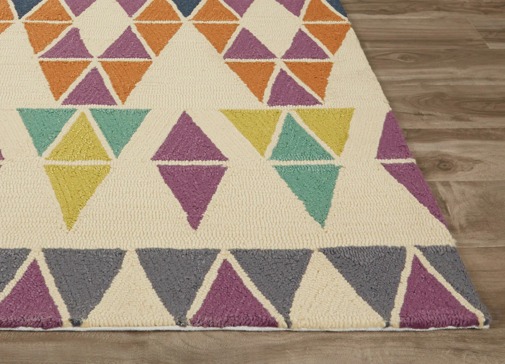 Catalina Morning Glory Ivory/Purple Area Rug - Image 3
