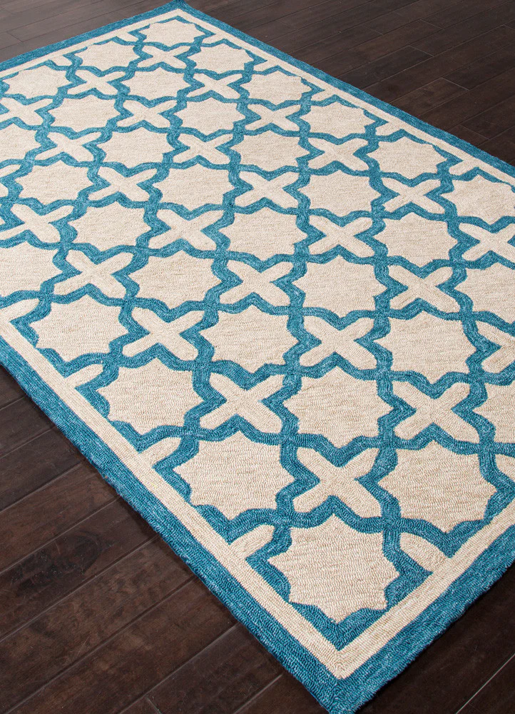 Catalina Moroccan Mosiac Blue Area Rug - Image 2