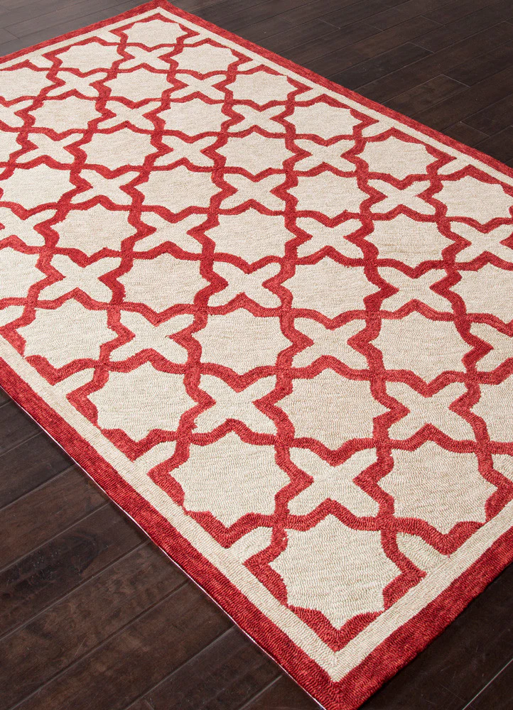 Catalina Moroccan Mosiac Red Area Rug - Image 2