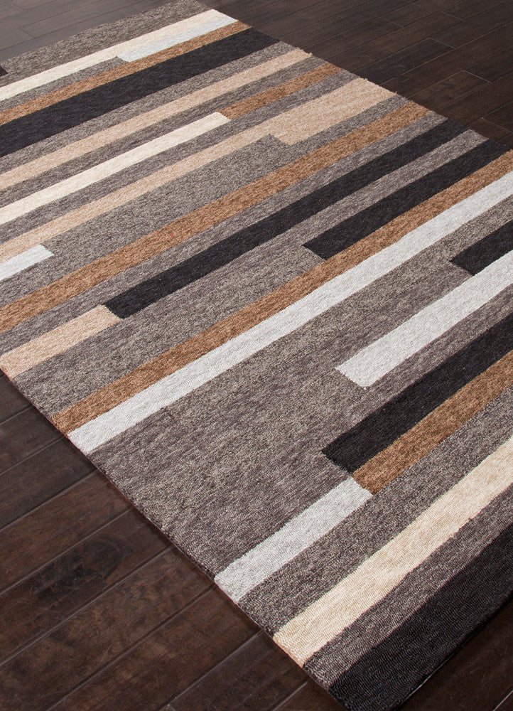 Catalina Offset Lines Gray Area Rug - Image 2