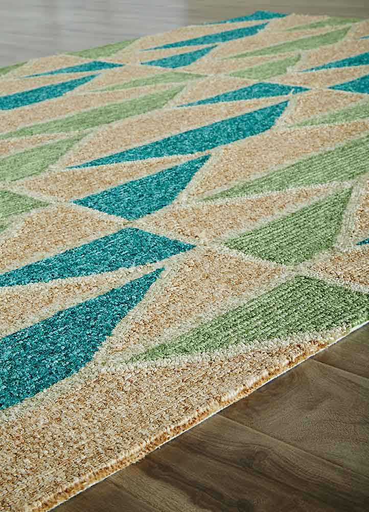 Catalina Valencia Neutral/Blue Area Rug - Image 2