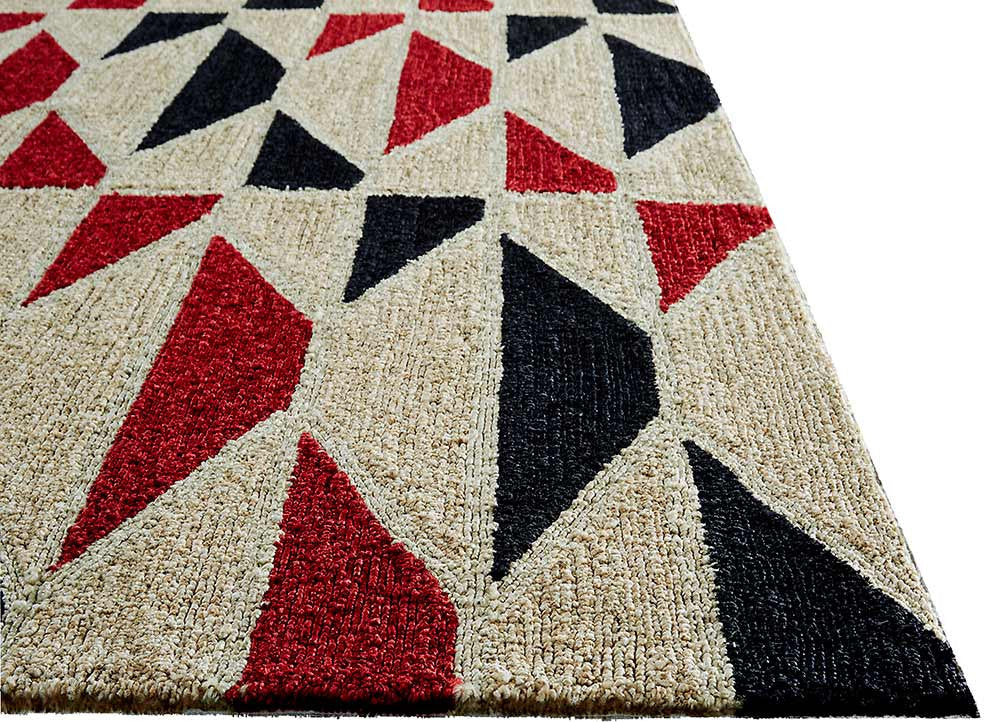 Catalina Valencia Neutral/Red Area Rug - Image 3