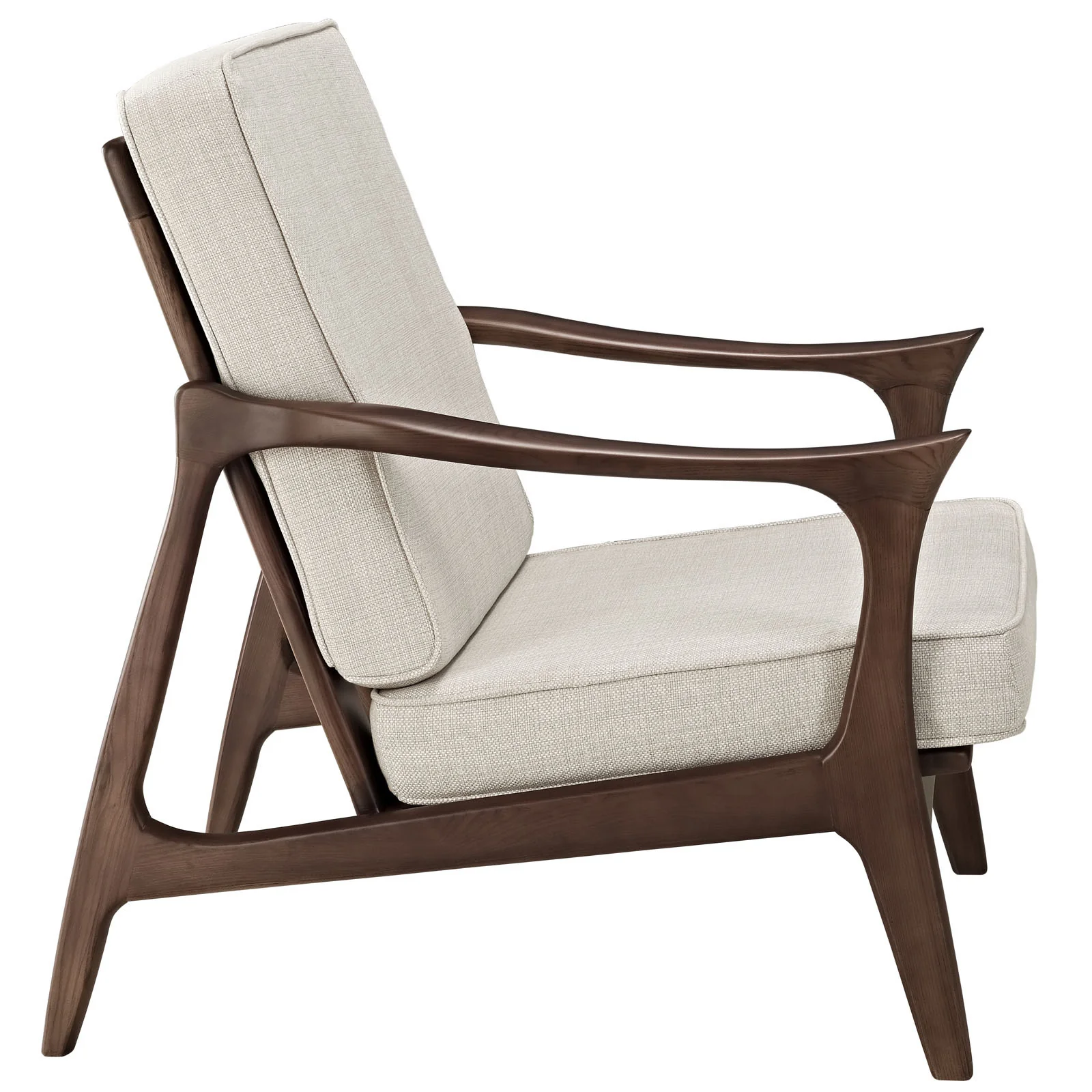 Catel Lounge Chair Brown - Image 2