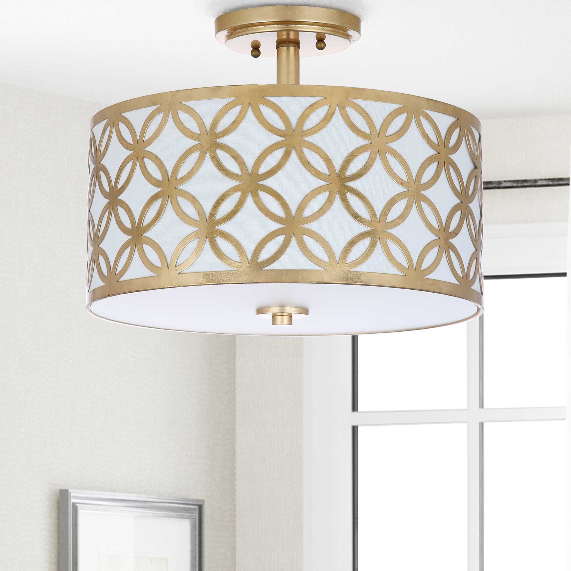 Celine Gold Flush Mount Gold - Image 3