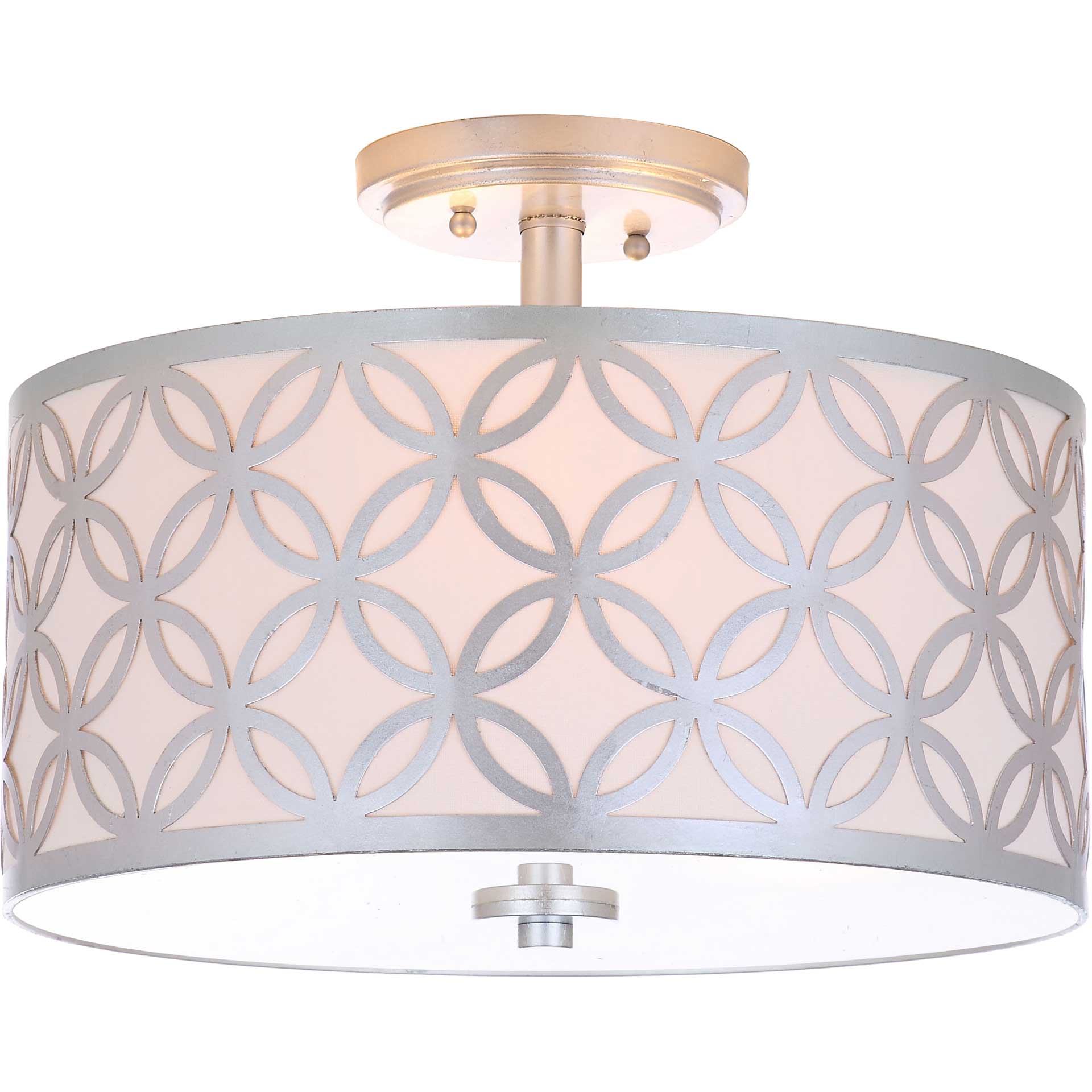Celine Silver Flush Mount Silver - Image 2