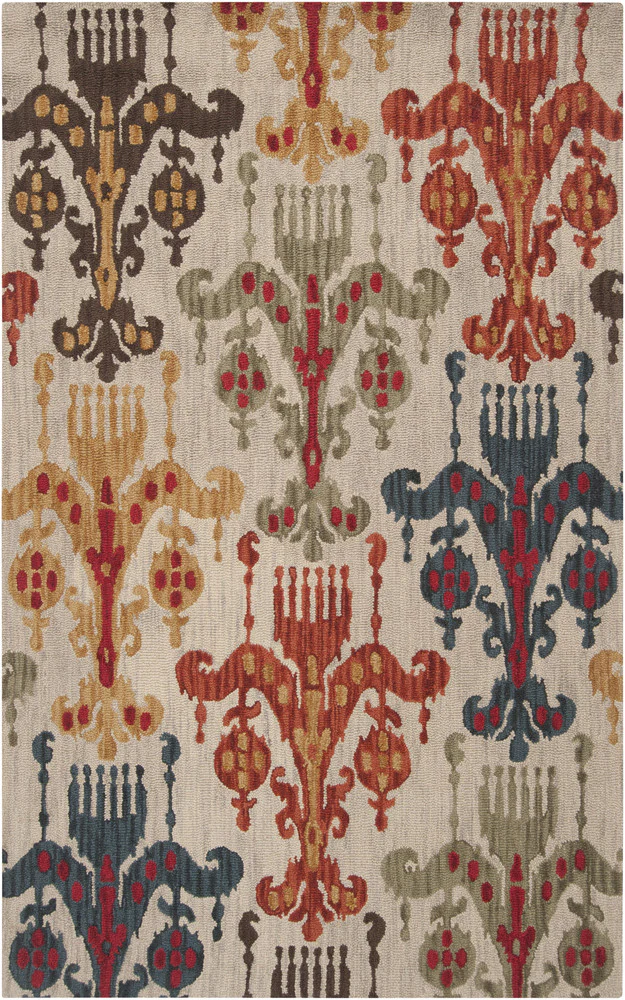 Centennial Navy/Burnt Orange/Dark Red Area Rug - Image 2