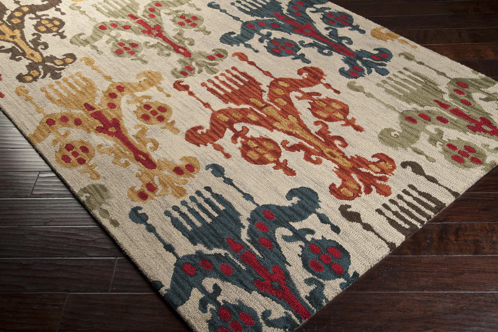 Centennial Navy/Burnt Orange/Dark Red Area Rug - Image 4