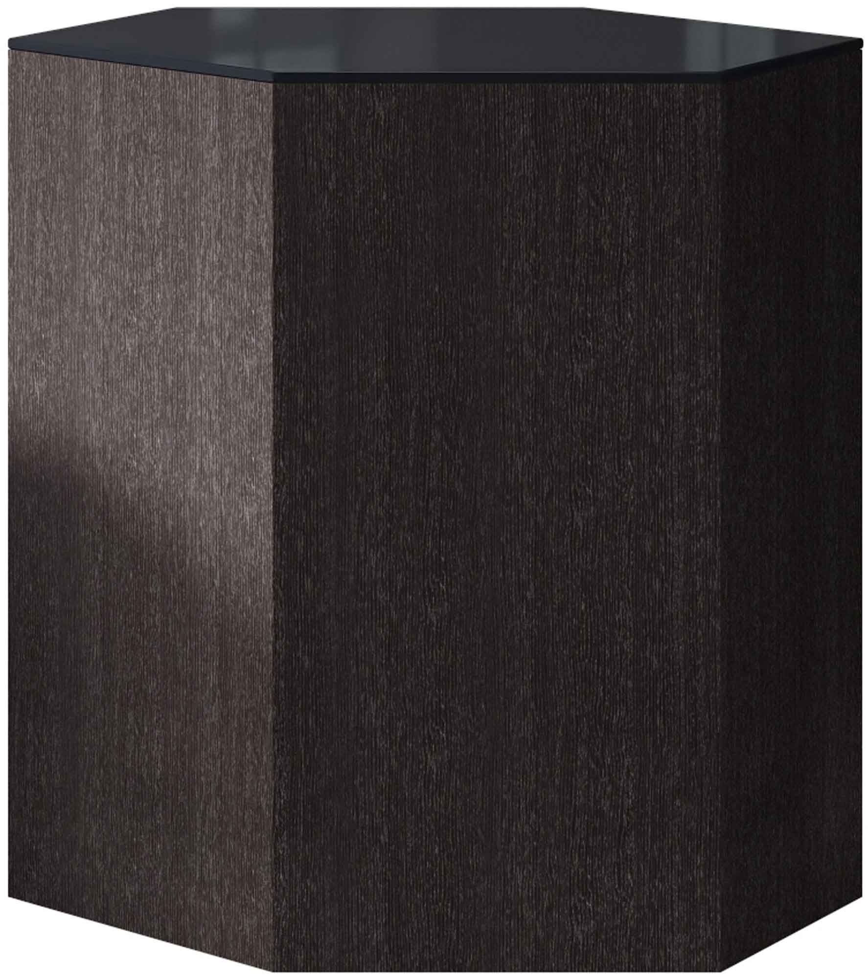 Centre Occasional Table Asphalt Glass/Gray Oak - Image 2