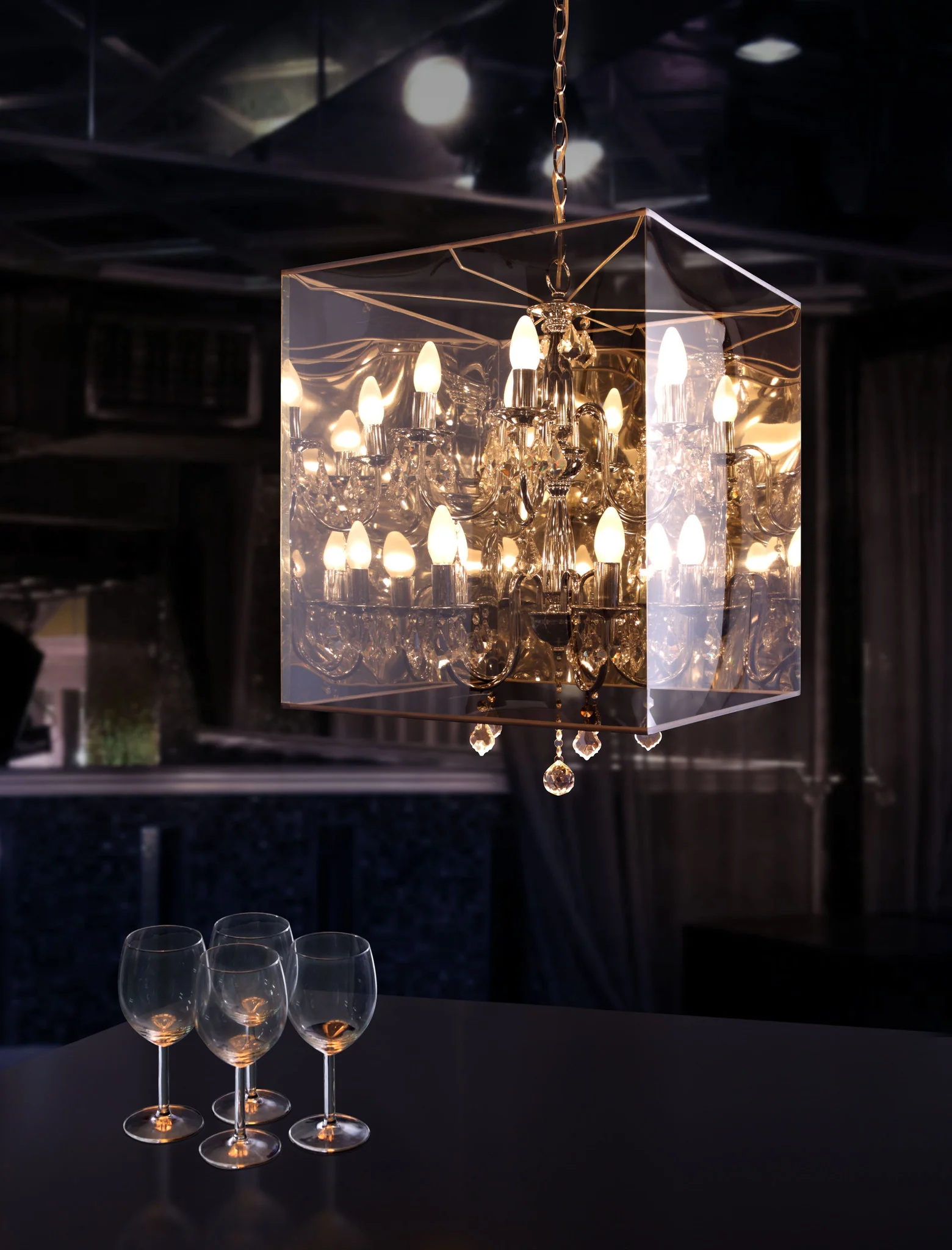 Century Ceiling Lamp Translucent - Image 4