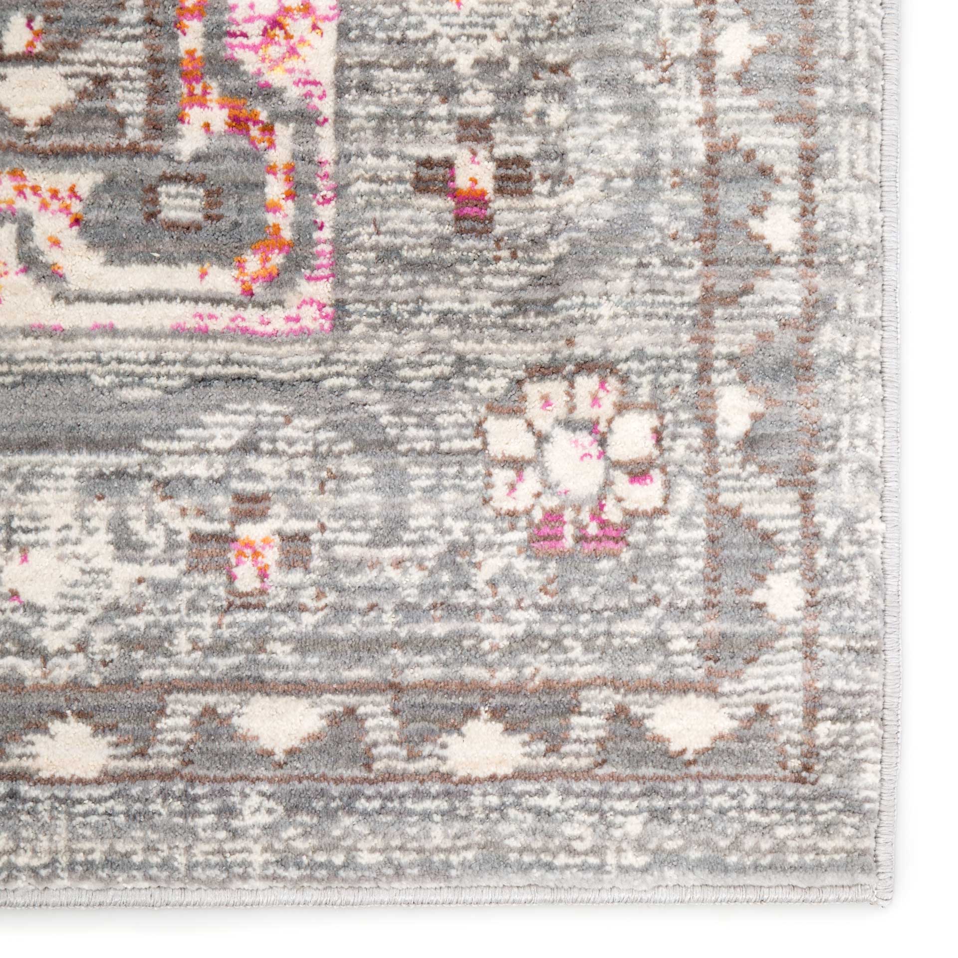 Ceres Eris Gray/Pink Area Rug - Image 2