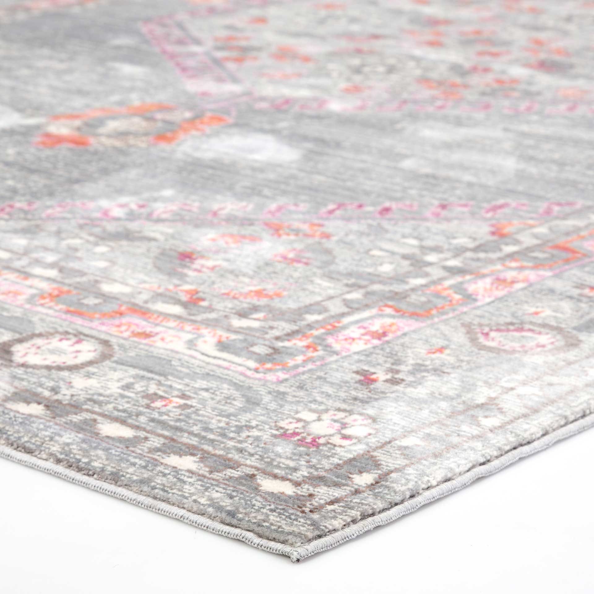 Ceres Eris Gray/Pink Area Rug - Image 3