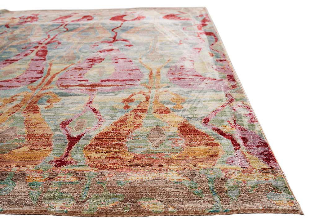 Ceres Varuna Blue/Pink Area Rug - Image 3