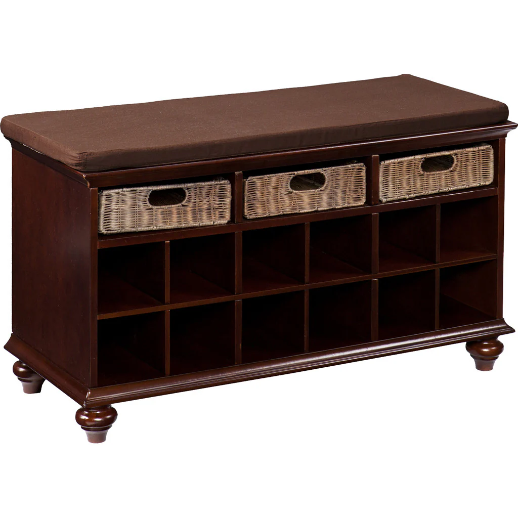 Chambers Entryway/Shoe Bench Espresso - Image 2