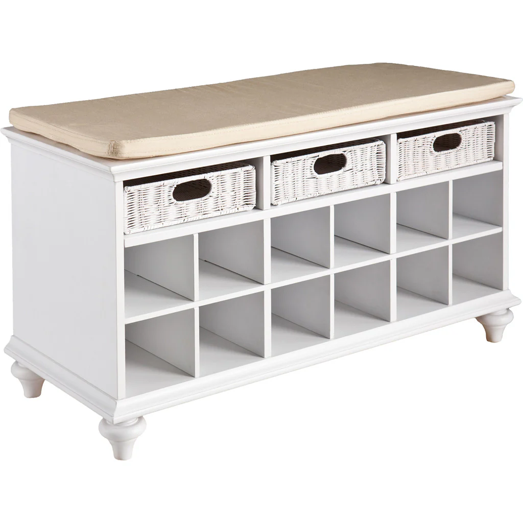 Chambers Entryway/Shoe Bench White - Image 2