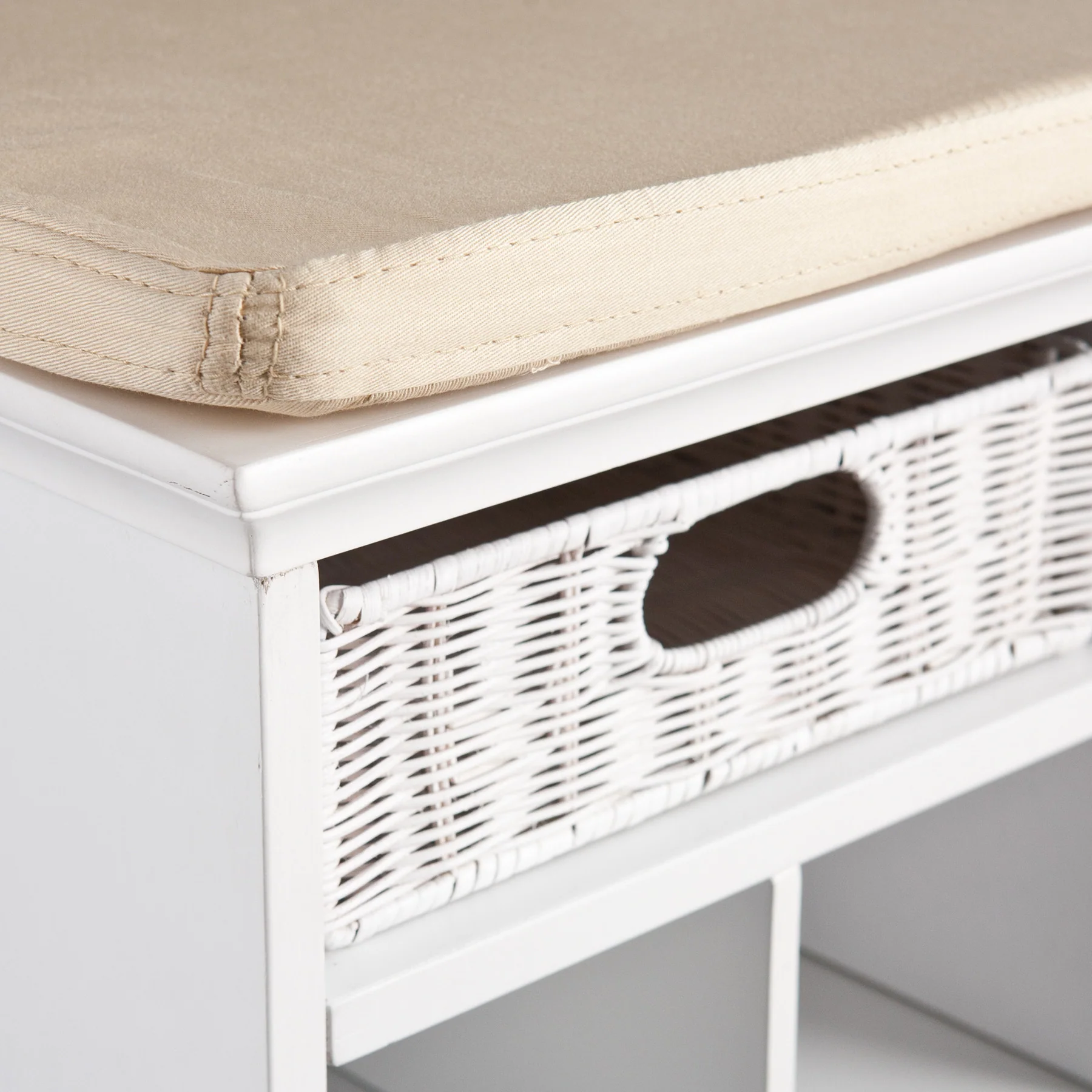 Chambers Entryway/Shoe Bench White - Image 4