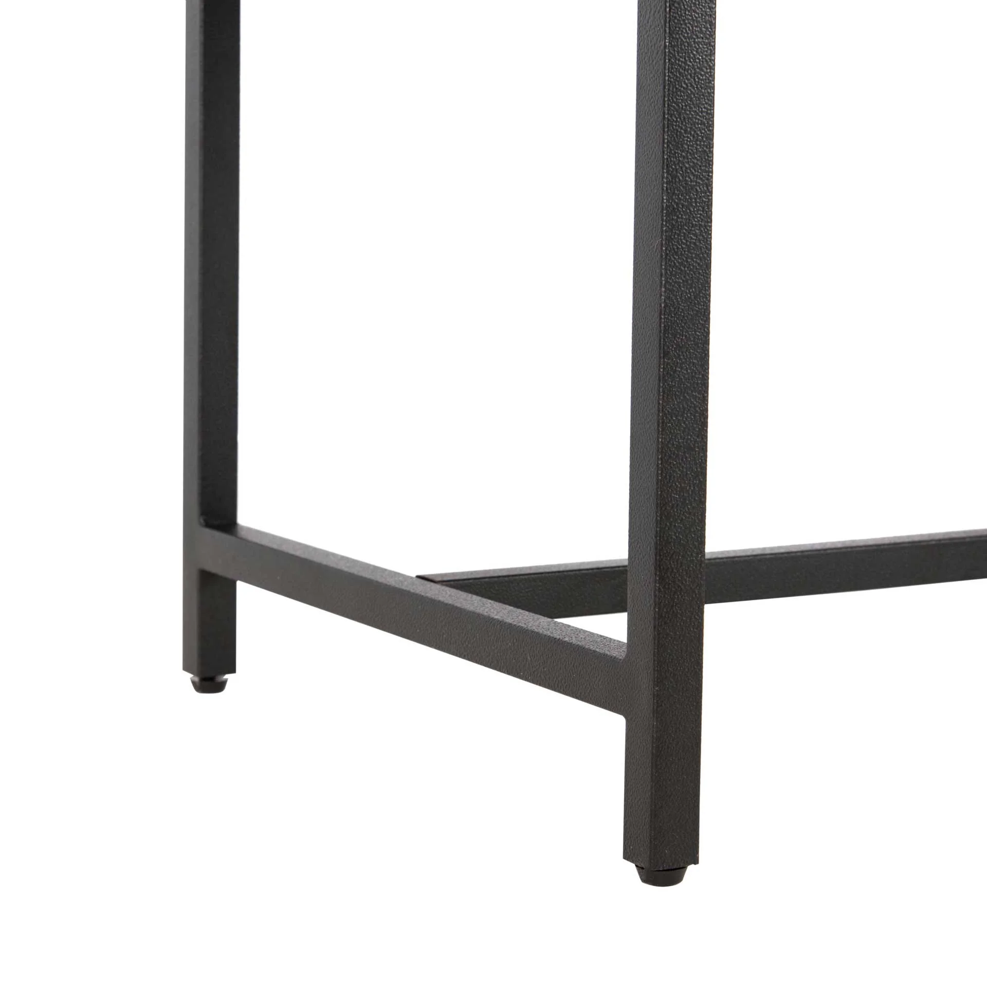 Chamonix Faux Leather Bench Gray - Image 5