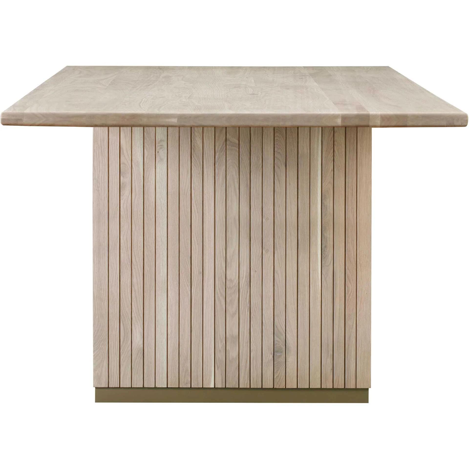Chance Ash Wood Rectangular Dining Table Natural - Image 3
