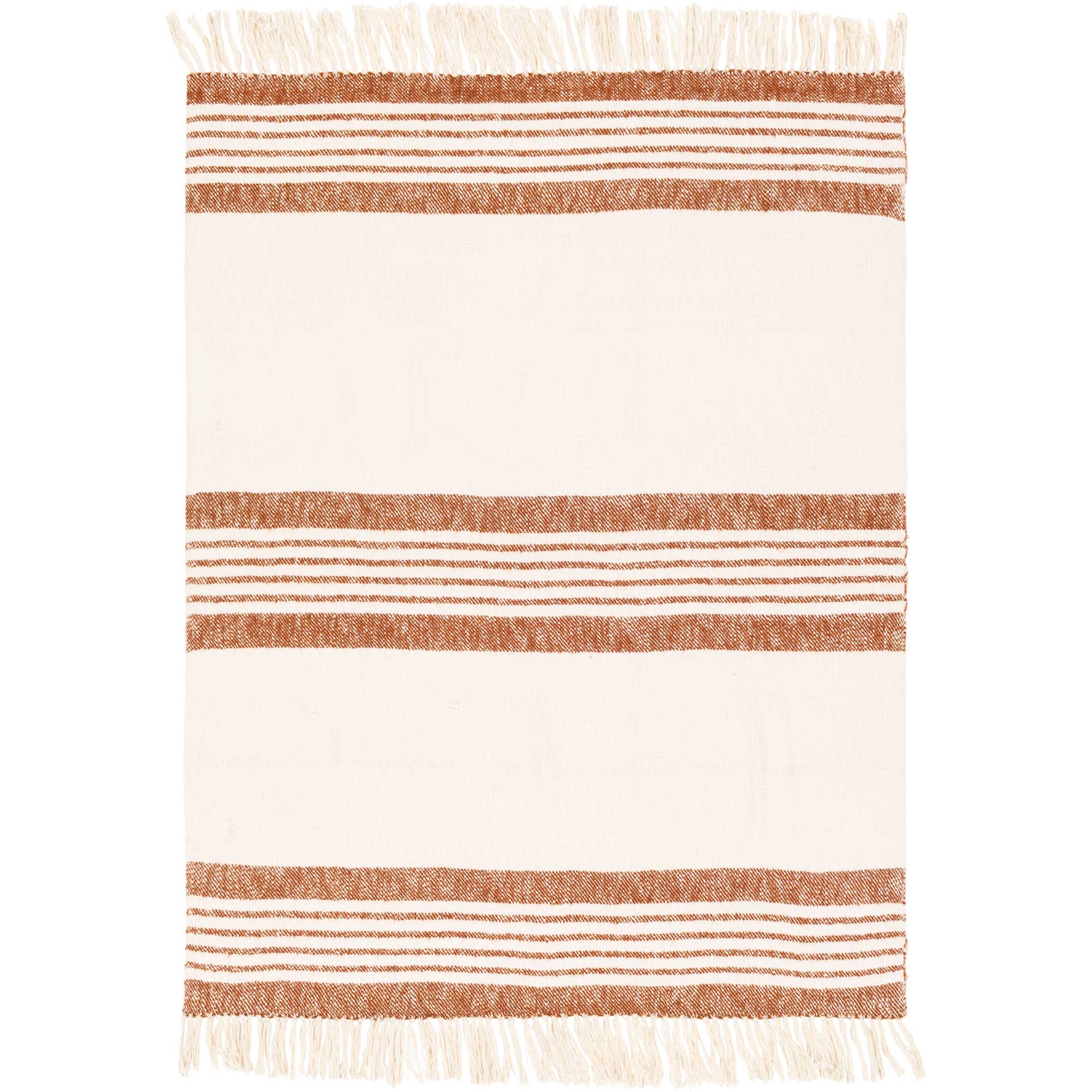 Chanel Throw Burnt Orange/Cream - Image 2